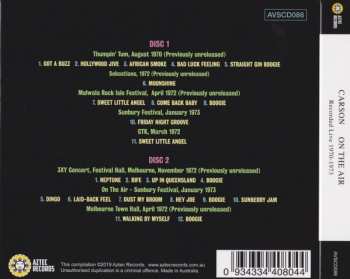 2CD Carson: On The Air (Recorded Live 1970 - 1973)