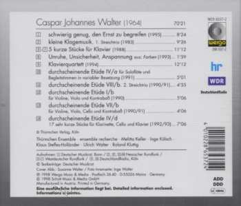 CD Caspar Johannes Walter: Kammermusik 1983-95