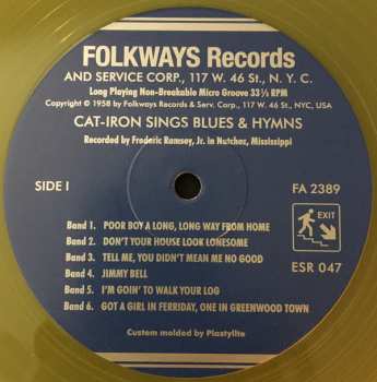 LP Cat Iron: Cat-Iron Sings Blues And Hymns LTD