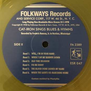 LP Cat Iron: Cat-Iron Sings Blues And Hymns LTD