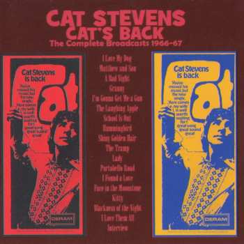 CD Cat Stevens: Cat's Back: The Complete Broadcasts 1966-67