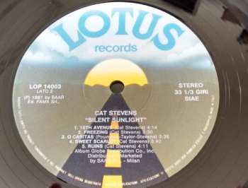 LP Cat Stevens: Silent Sunlight