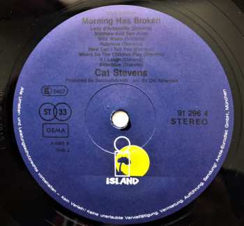 LP Cat Stevens: Morning Has Broken