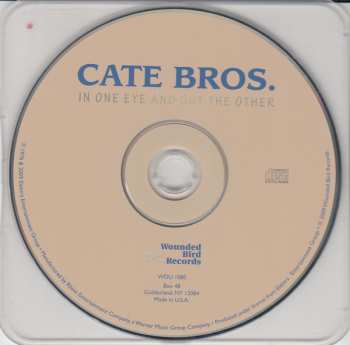 CD Cate Brothers: In One Eye And Out The Other