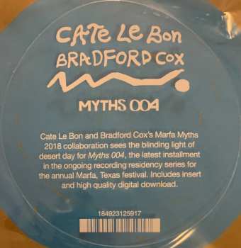 LP Cate Le Bon: Myths 004 LTD
