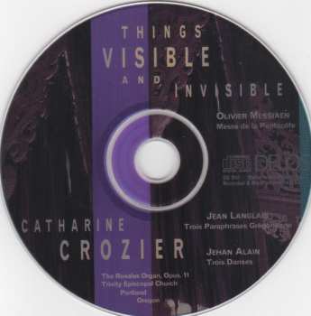 CD Catharine Crozier: Things Visible And Invisible