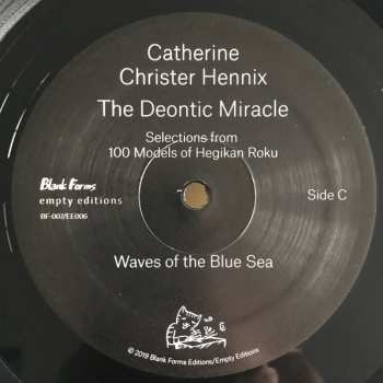 2LP Catherine Christer Hennix: The Deontic Miracle: Selections From 100 Models Of Hegikan Roku