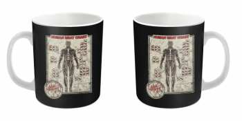 Merch Cattle Decapitation: Tasse Human Meat Chart