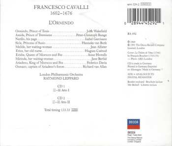 2CD Francesco Cavalli: L'Ormindo
