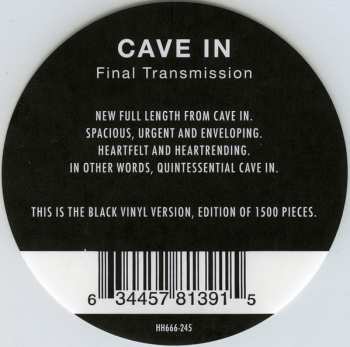 LP Cave In: Final Transmission