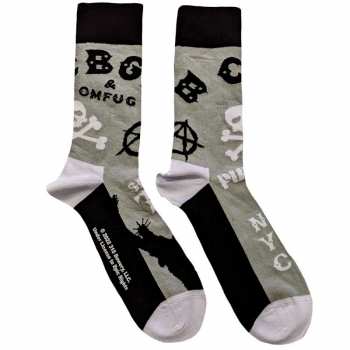 Merch Cbgb: Chaussettes à la cheville Logo Cbgbs