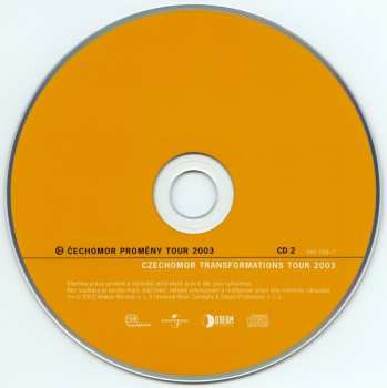 2CD Čechomor: Proměny Tour 2003