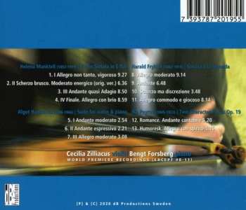 CD Bengt Forsberg: Swedish Violin Treasures