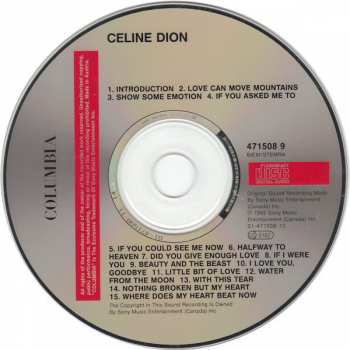 CD Céline Dion: Celine Dion