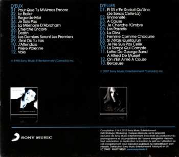 2CD/Coffret Céline Dion: D'eux / D'elles