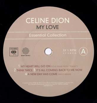 2LP Céline Dion: My Love (The Essential Collection)
