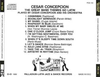 CD Cesar Concepcion Y Su Orquesta: The Great Band Themes Go Latin