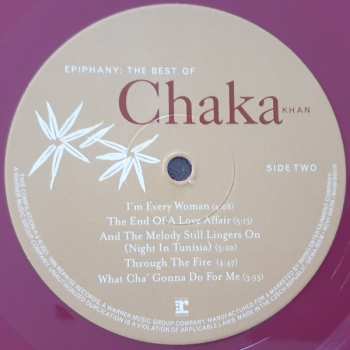 LP Chaka Khan: Epiphany: The Best Of Chaka Khan LTD | CLR
