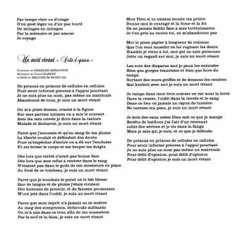 CD Charles Aznavour: Je Voyage