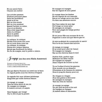 CD Charles Aznavour: Je Voyage