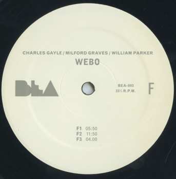 3LP/Coffret William Parker: Webo