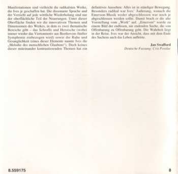 CD Charles Ives: Emerson Concerto • Symphony No. 1