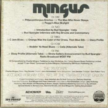 5CD/Coffret Charles Mingus: Jazz In Detroit / Strata Concert Gallery / 46 Selden DLX