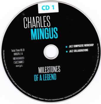 10CD/Coffret Charles Mingus: Milestones Of A Legend