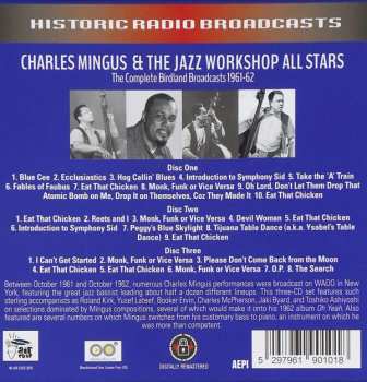 3CD/Coffret Charles Mingus: The Complete Birdland Broadcasts 1961-62