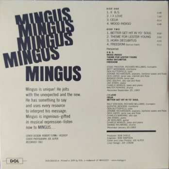 5CD/Coffret Charles Mingus: Timeless Classic Albums