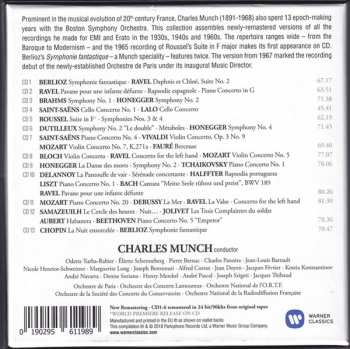 13CD/Coffret Charles Munch: The Complete Recordings On Warner Classics