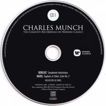 13CD/Coffret Charles Munch: The Complete Recordings On Warner Classics