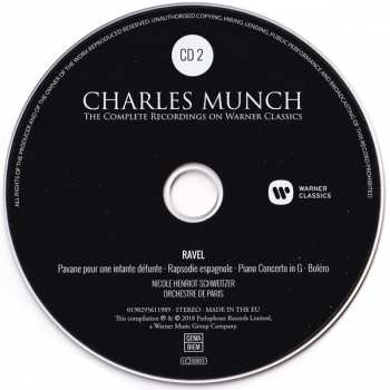 13CD/Coffret Charles Munch: The Complete Recordings On Warner Classics