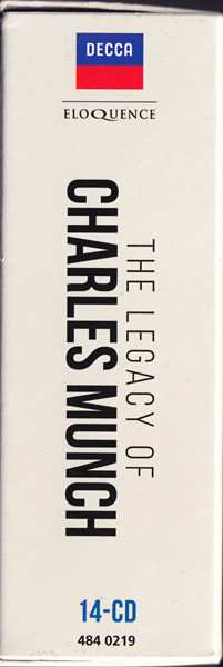 14CD/Coffret Charles Munch: The Legacy Of Charles Munch