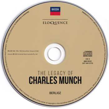 14CD/Coffret Charles Munch: The Legacy Of Charles Munch