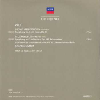 14CD/Coffret Charles Munch: The Legacy Of Charles Munch