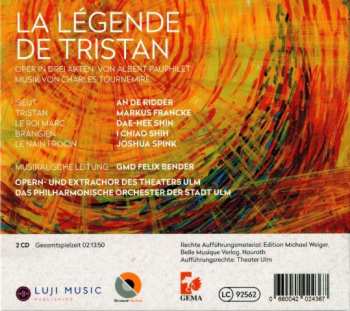 2CD Charles Tournemire: La Légende De Tristan