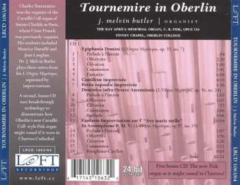 2CD Charles Tournemire: Tournemire In Oberlin
