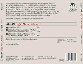 CD Charles-Valentin Alkan: Organ Works, Volume 1