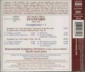 CD Bournemouth Symphony Orchestra: Stanford Symphonies Nos.3 & 6