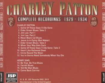 5CD/Coffret Charley Patton: Complete Recordings 1929 - 1934
