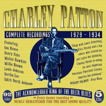 5CD/Coffret Charley Patton: Complete Recordings 1929 - 1934