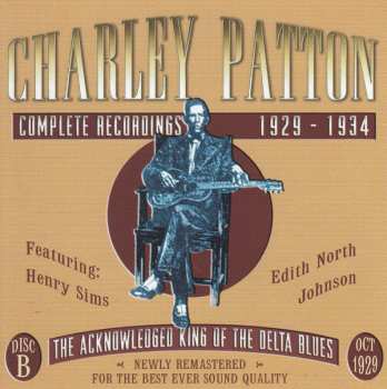 5CD/Coffret Charley Patton: Complete Recordings 1929 - 1934