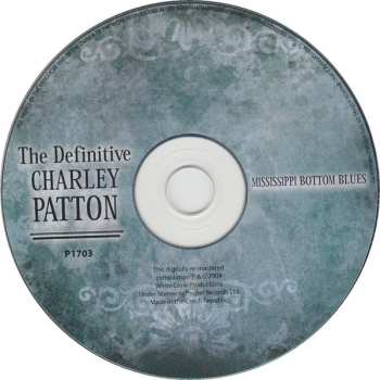 3CD/DVD Charley Patton: The Definitive Charley Patton