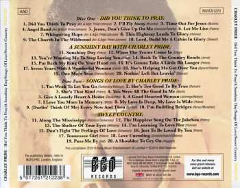 2CD Charley Pride: Did You Think To Pray / A Sunshiny Day / Songs Of Love / Sweet Country