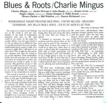 2CD Charles Mingus: Four Classic Albums Plus