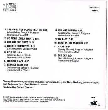 CD Charlie Musselwhite's South Side Band: Stand Back! Here Comes Charley Musselwhite's South Side Band