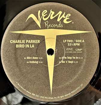 4LP/Coffret Charlie Parker: Bird In LA