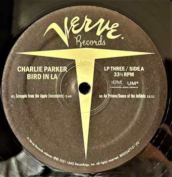 4LP/Coffret Charlie Parker: Bird In LA