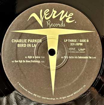 4LP/Coffret Charlie Parker: Bird In LA